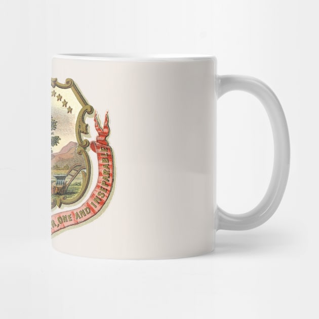 1876 Dakota Territory Coat of Arms by historicimage